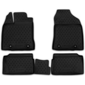 Gummimtte st med kant - LEXUS CT200h 2011-> 4 stk.