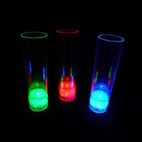 LED Longdrinkglas - Multicolor 250 ml - 1 stk