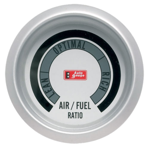 Luft/Benzinmler - Auto Gauge - Hvid 52 mm.