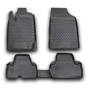 Gummimtte st med kant - MITSUBISHI L-200 2-drs 2010-2015 4 stk.