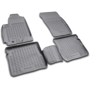 Gummimtte st med kant - MITSUBISHI Outlander 2003-2006 4 stk.