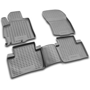 Gummimtte st med kant - MITSUBISHI Outlander XL 2005-2010 2010-2012 4 stk.