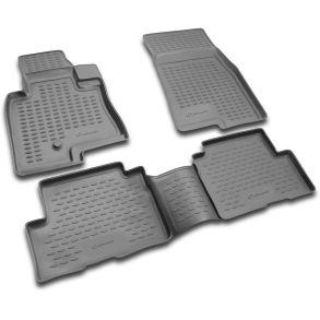 Gummimtte st med kant - MITSUBISHI Pajero III 5-drs 2002-2006 4 stk.