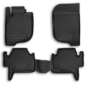 Gummimtte st med kant - MITSUBISHI Pajero Sport 2012-2016 4 stk.