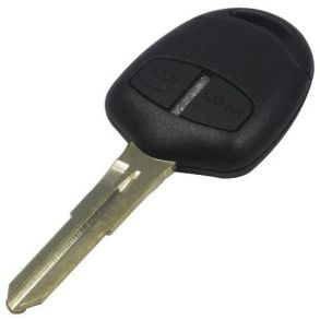 Key housing - Mitsubishi - 2 buttons - With fixed blade