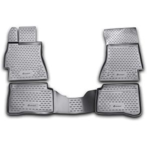 Gummimtte st med kant - MERCEDES-BENZ S-Class W221 2005-> 4 stk.