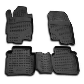 Gummimtte st med kant - MITSUBISHI Colt 5-drs 2003-2009 4 stk.