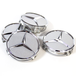 Centerkapsler Original - Mercedes-Benz - Slv Str. 70/75 mm