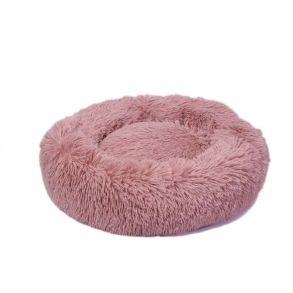 Donut hundeseng Pink - Ultra bld model - Str. L (. 80 cm)