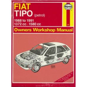 Reparationsbog Haynes - Fiat Tipo Benzin (88->91)