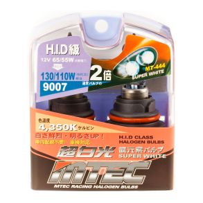 9007 Pre - MTEC Super White - 65/55 Watt 2 stk