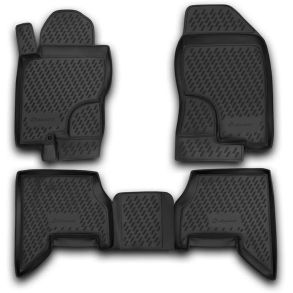 Gummimtte st med kant - NISSAN Pathfinder 2005-> 4 stk.