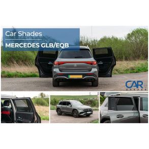 Solgardiner UV - Car Shades - Mercedes GLB & EQB rg. 2020-> (Kun til sideruder)