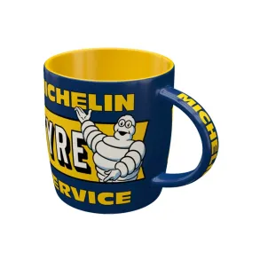 Original Michelin Krus - Gul eller bl med motiv - 330 ml.