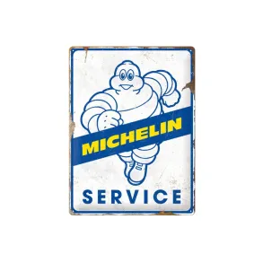 Metalskilt - Original Michelin Service - 30x40 cm