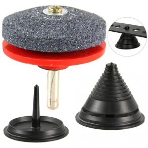 Slibesten Kit  Til Haveredskaber - Universal Inkl. Balancer - Dia. 50 mm