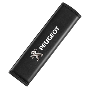 Selebeskytter Med Peugeot Logo - Sort ko lder - 1 stk