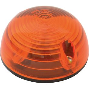 Sidemarkeringslygtest - Rund Orange 57 - 2 stk.