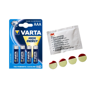 Batteri Og KlbepudePakke - Park Safe FS10