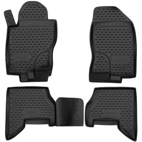 Gummimtte st med kant - NISSAN Pathfinder 2010-2014 4 stk.