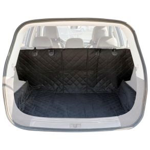 Bagagerumsdkken til hunde - Vandtt bomuld med lynls bning - Ml 133x122 cm