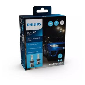 Philips Ultinon Pro6000 Boost HL H7 LED - ECE-godkendt (typegodkendt) - 2 Stk