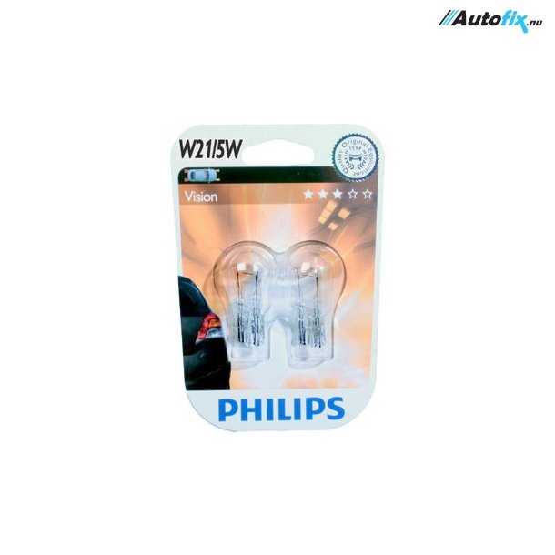 21/5W Philips Premium (2 Stk) (Glassokkel) (12066)
