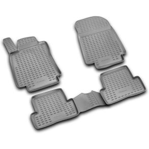 Gummimtte st med kant - RENAULT Clio III 2005-2012 4 stk.