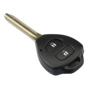 Key housing - Toyota - 2 buttons with fixed key blade