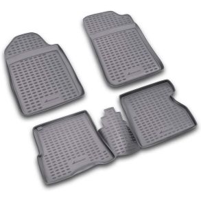 Gummimtte st med kant - RENAULT Kangoo 1998-2008 4 stk.