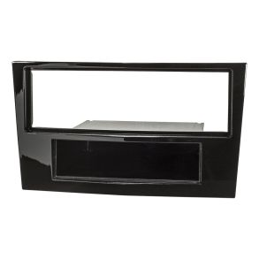 Radioramme 1-DIN M/ Aflggerrum - Opel Astra H / Corsa D / Zafira B - (Blank Sort)