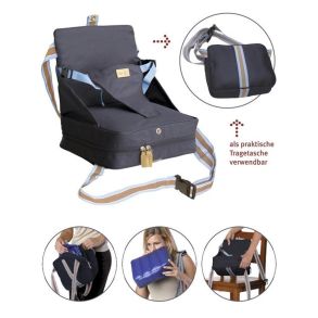 Oppustelig Stoleforhjer - Transportabel Baby stol-p-stol - Roba Booster Seat 
