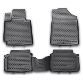 Rubber mat set with edge - AUDI Q7 2015->