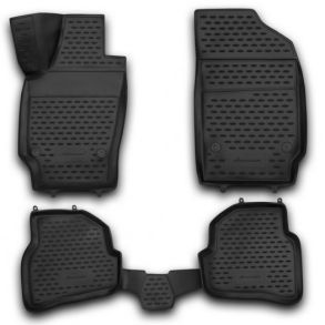 Gummimtte st med kant - VW Polo 12/2009-2017