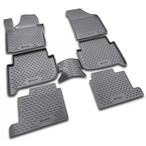 Gummimtte st med kant - VW Touran (7-sdet) rg. 2003-2015