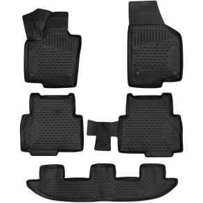 Gummimtte st med kant - SEAT Alhambra, 2017->, MVP, Mk2 (7N), 5 pcs.