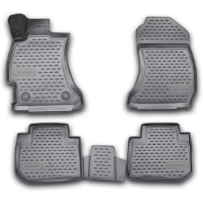 Gummimtte st med kant - SUBARU Forester 2013->4 stk.