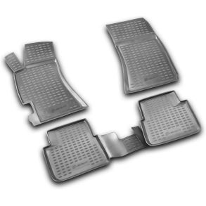 Gummimtte st med kant - SUBARU Impreza 2007-> 4 stk.