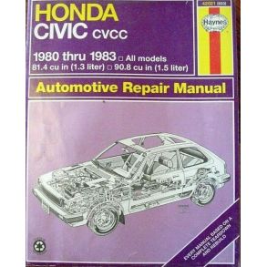 Reparationsbog Haynes - Honda Civic 1300 80-81