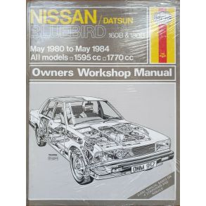 Reparationsbog Haynes - Nissan Bluebird Benzin (80->84)