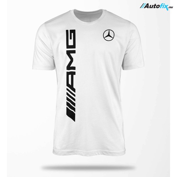 AMG T-shirt - Mercedes Hvid - Str. L-XL - Mercedes Merchandise - Autofix.nu