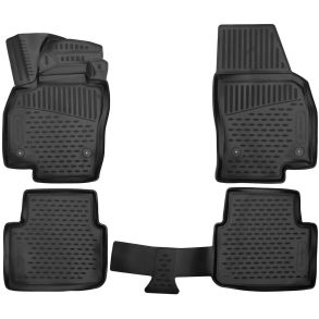 Gummimtte st med kant - Skoda Scala Hatchback 5 Drs rg. 2019 ->