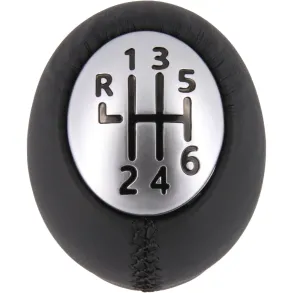 Gearknop 6-gear - Sort - Renault Megane 3 rg. 2009-2016