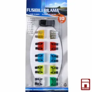 Bladsikringer ATO 5A-30A - Sikringssortiment - 10 stk