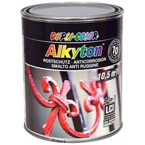 Anti-Rust Maling - Alkyton S�lv Hammer Effekt - 250 ml
