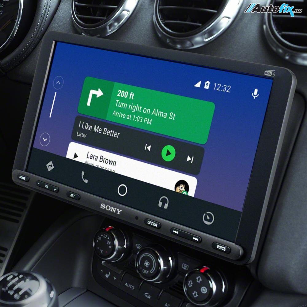 Autoradio 1DIN Med 9'' Touch Screen - Sony XAV-AX8150 - Apple Carplay & Android  Auto - Autoradio 1DIN -  ApS