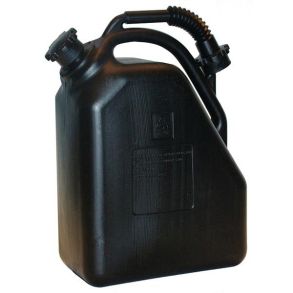 Benzin- Og Dieseldunk Plast - Godkendt 10L - F�es i 2 Farver Gr�n & Sort