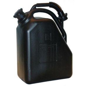 Benzin- Og Dieseldunk Plast - Godkendt 10L - Fes i 2 Farver Grn & Sort