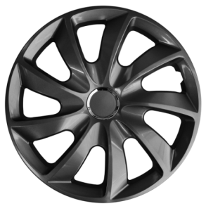 Hjulkapsler 4 stk. - STIG GRAFIT - Str. 17