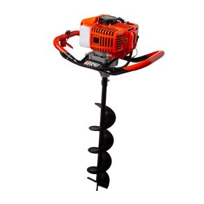 P�lebor benzin enmandsbetjening - Demon - Inkl. 3 bor (100, 150 & 200 mm)